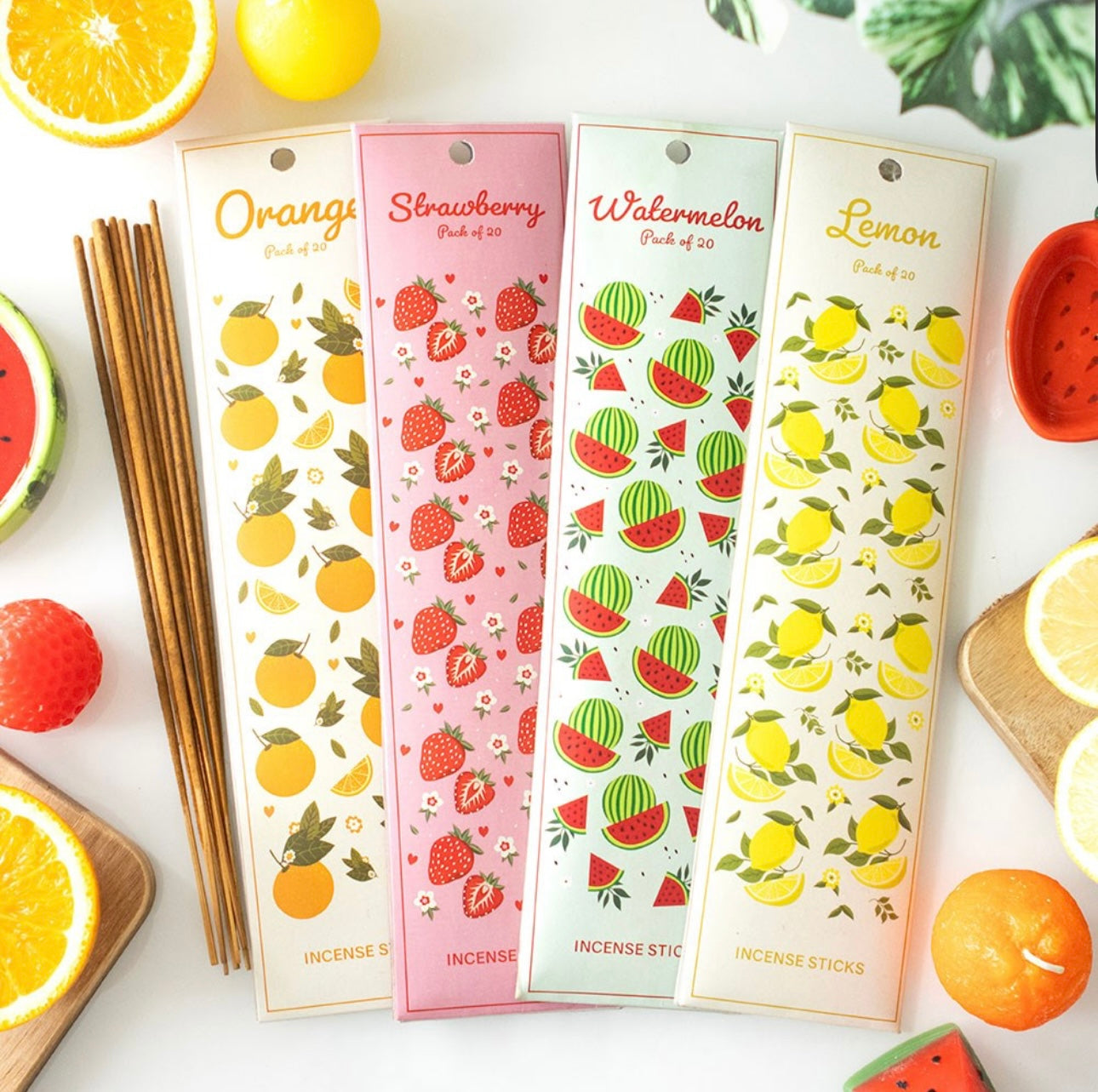 THE TUTTI FRUTTI COLLECTION INCENSE STICK SET