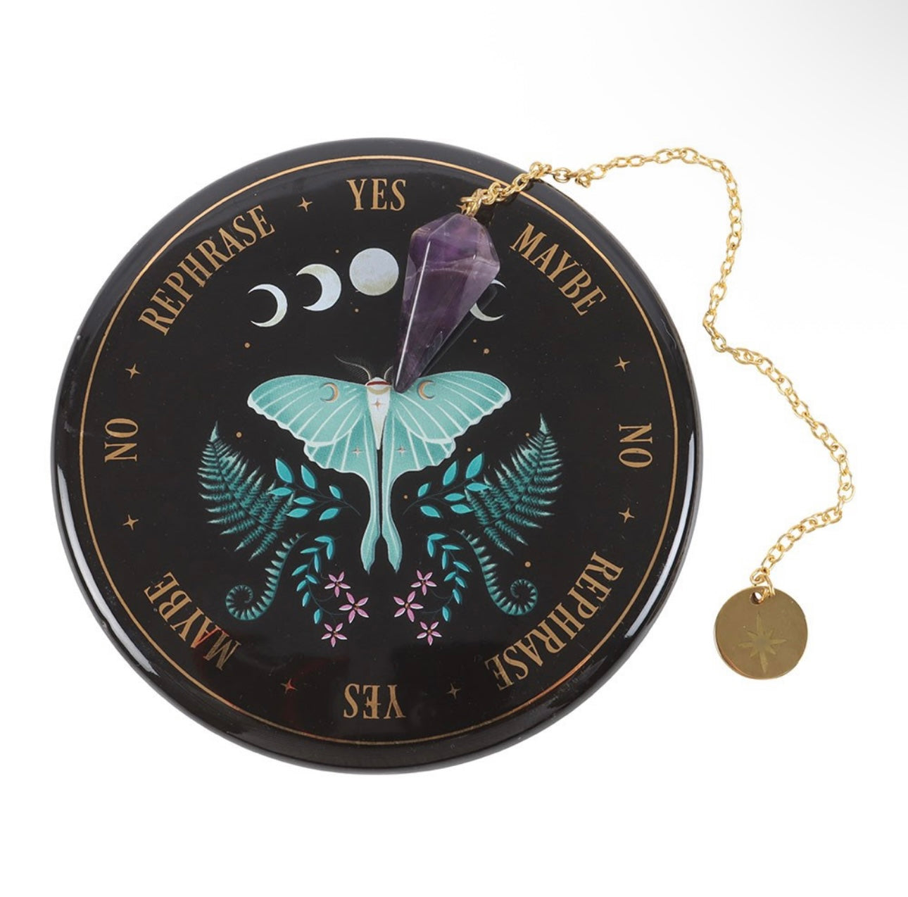 LUNA MOTH PEDULUM DIVINATION KIT
