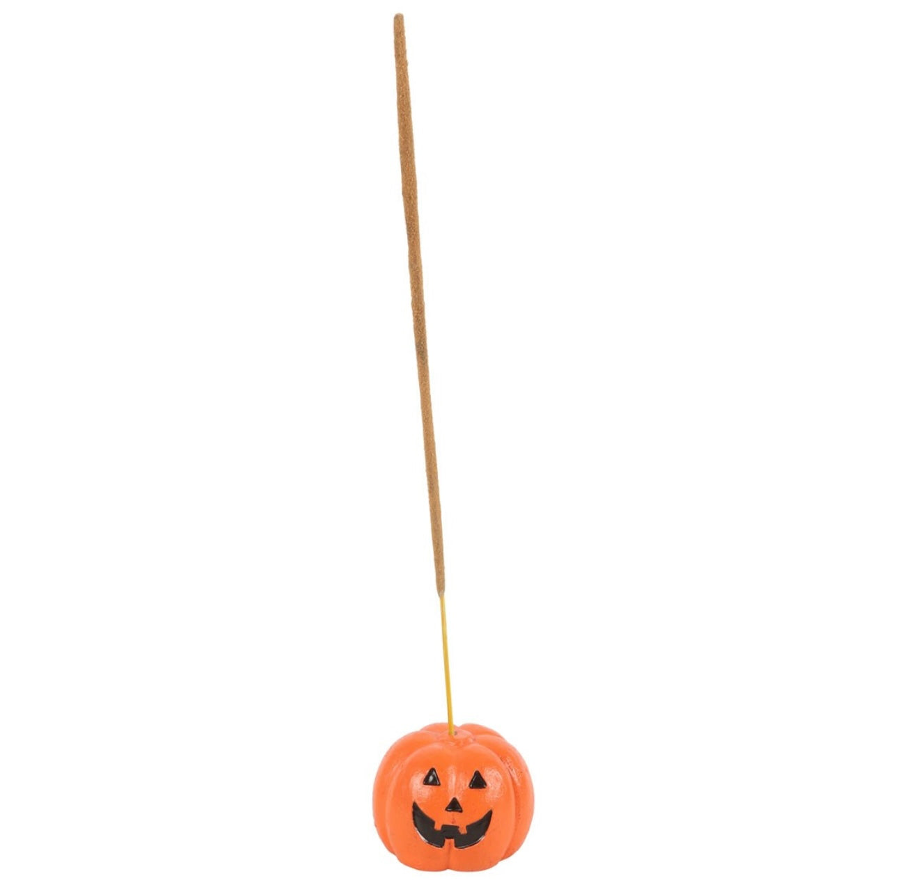 CUTE ORANGE PUMPKIN INCENSE STICK HOLDER