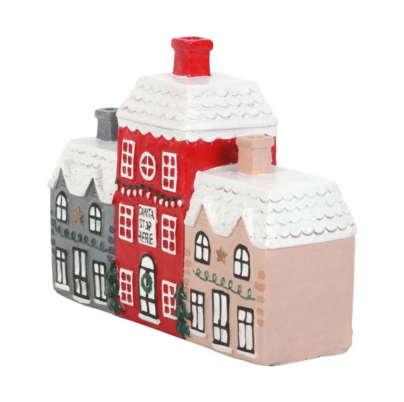 Christmas Village Incense Cone Holder/Burner