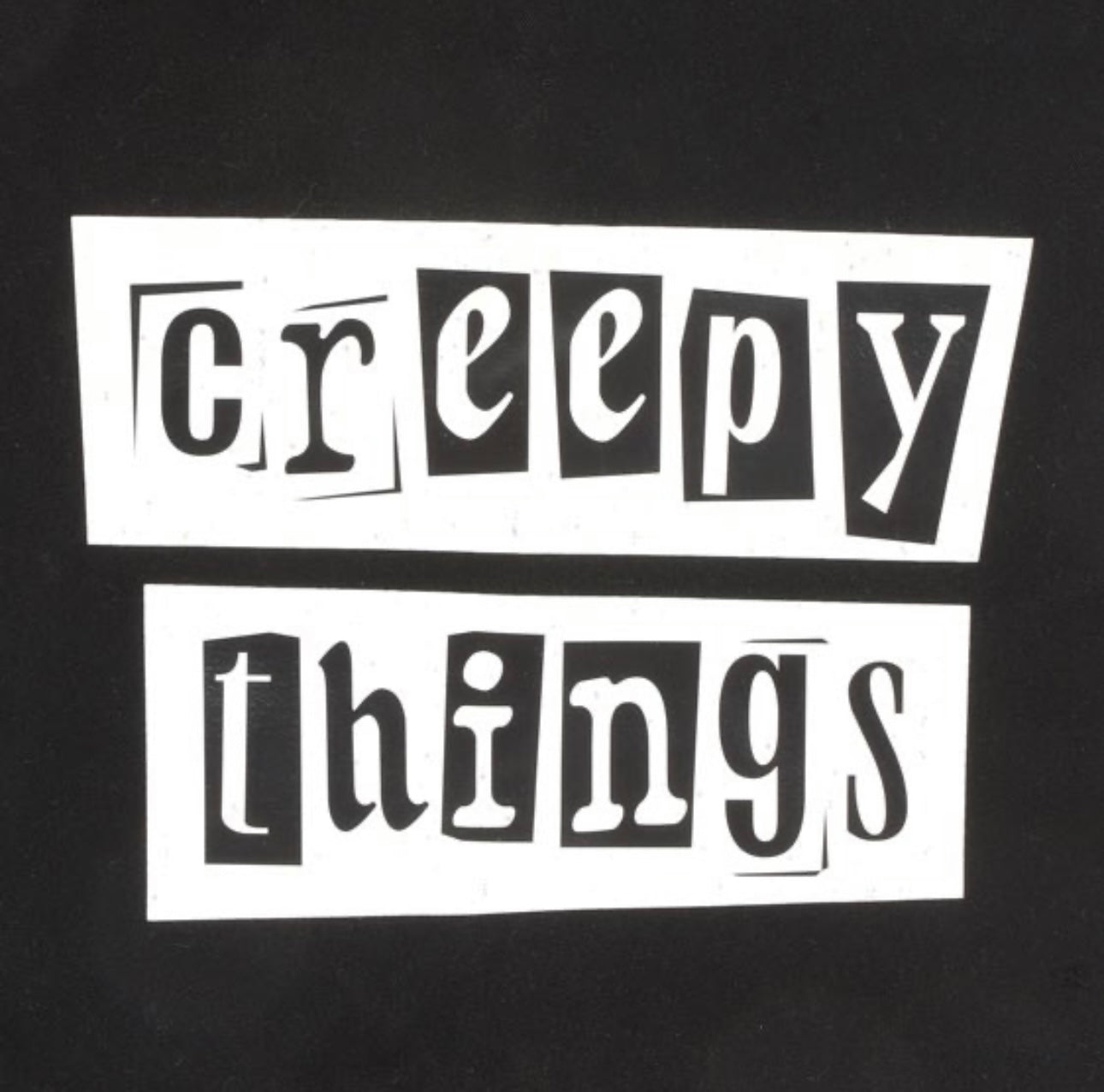 Creepy Things Polycotton Tote Bag Tick Or Treat