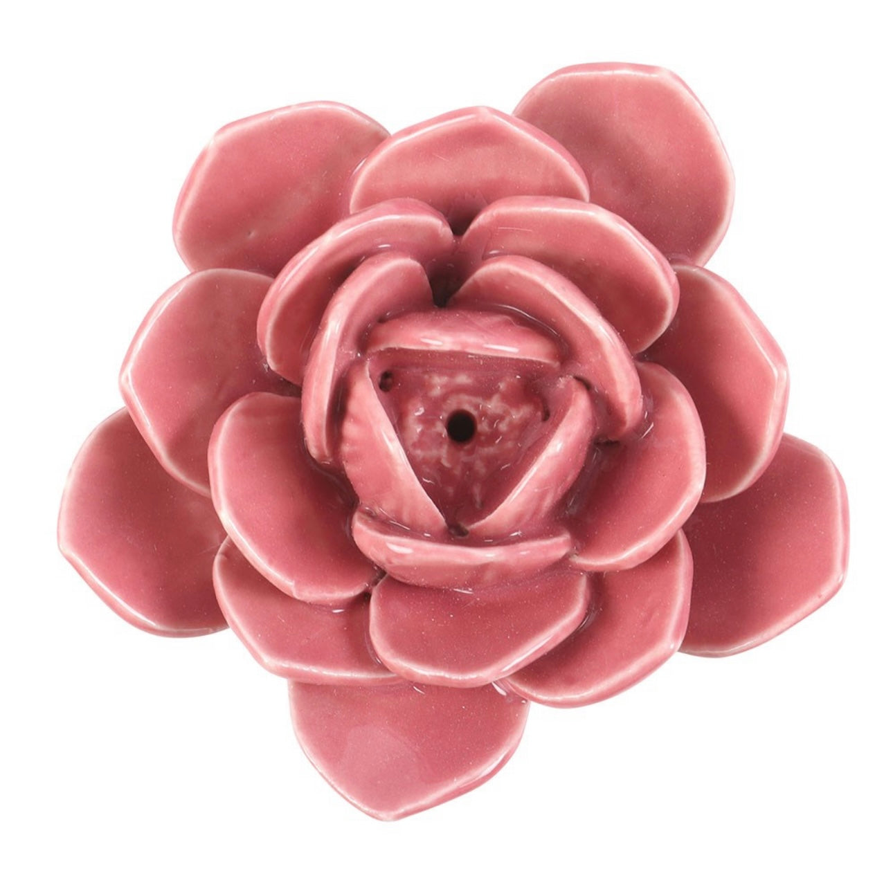 PINK WATER LILY INCENSE STICK HOLDER