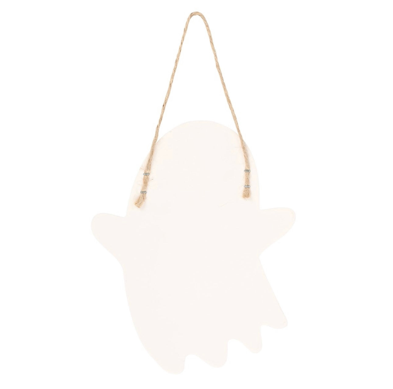 20CM GHOST SHAPED HANGING SIGN