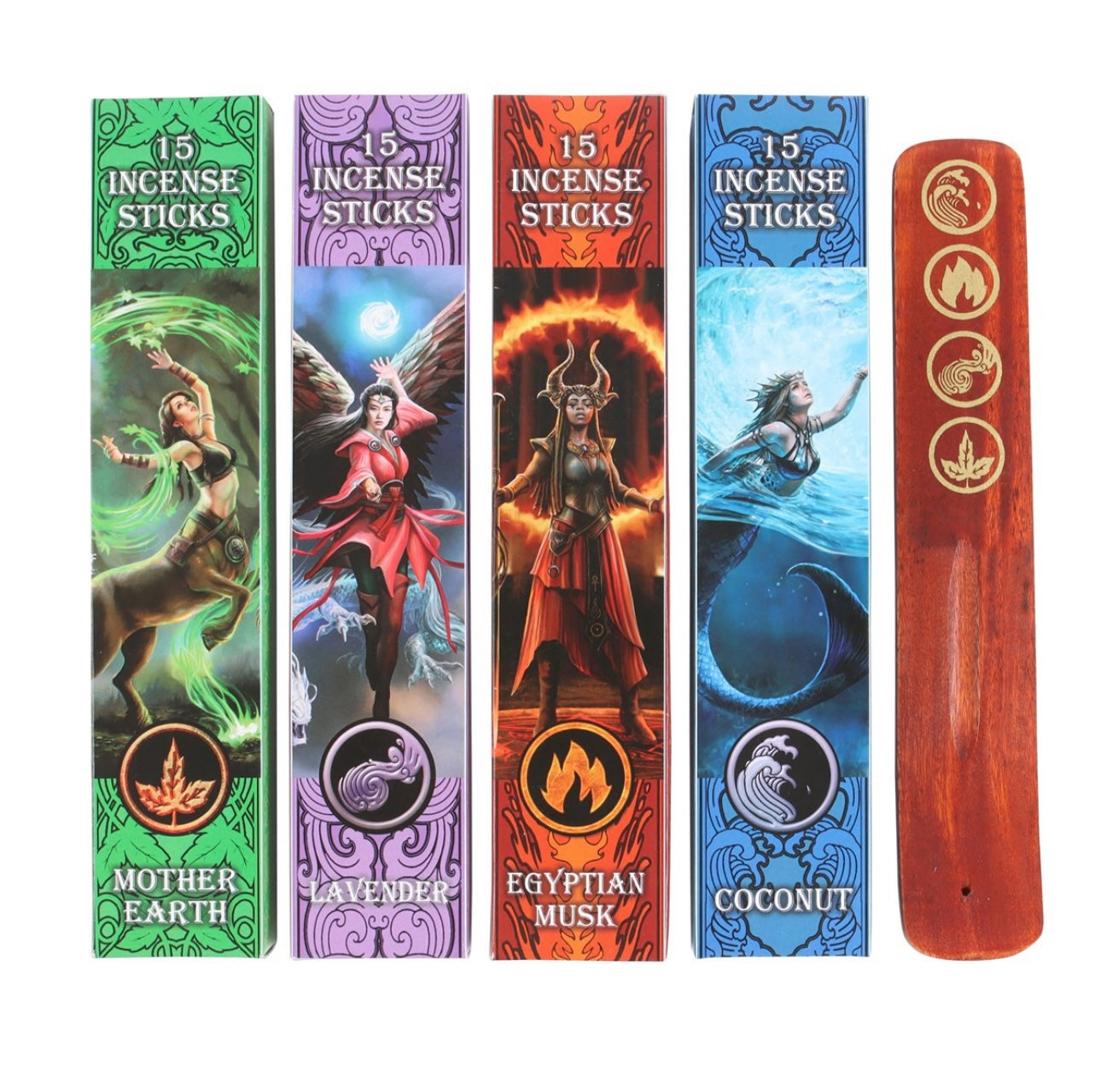 ELEMENTAL INCENSE STICK COLLECTION BY ANNE STOKES