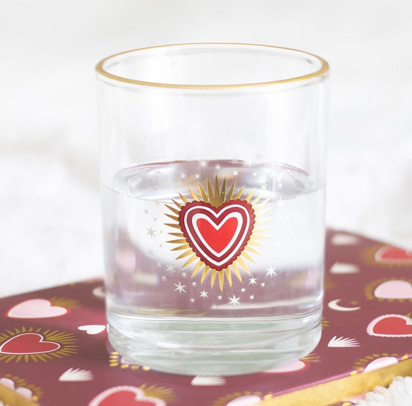 SACRED HEART DRINKING GLASS