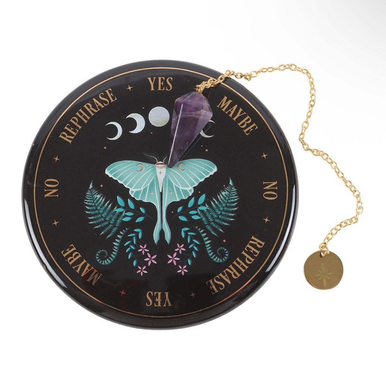 LUNA MOTH PEDULUM DIVINATION KIT