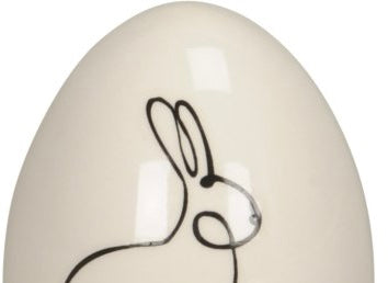 Contemporary Bunny Egg