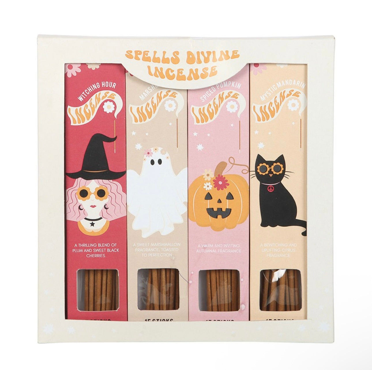 SPELLS DIVINE HALLOWEEN INCENSE STICK GIFT SET