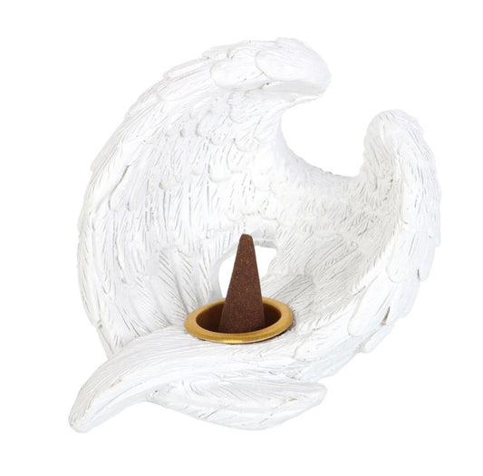 ANGEL WING RESIN INCENSE CONE BURNER