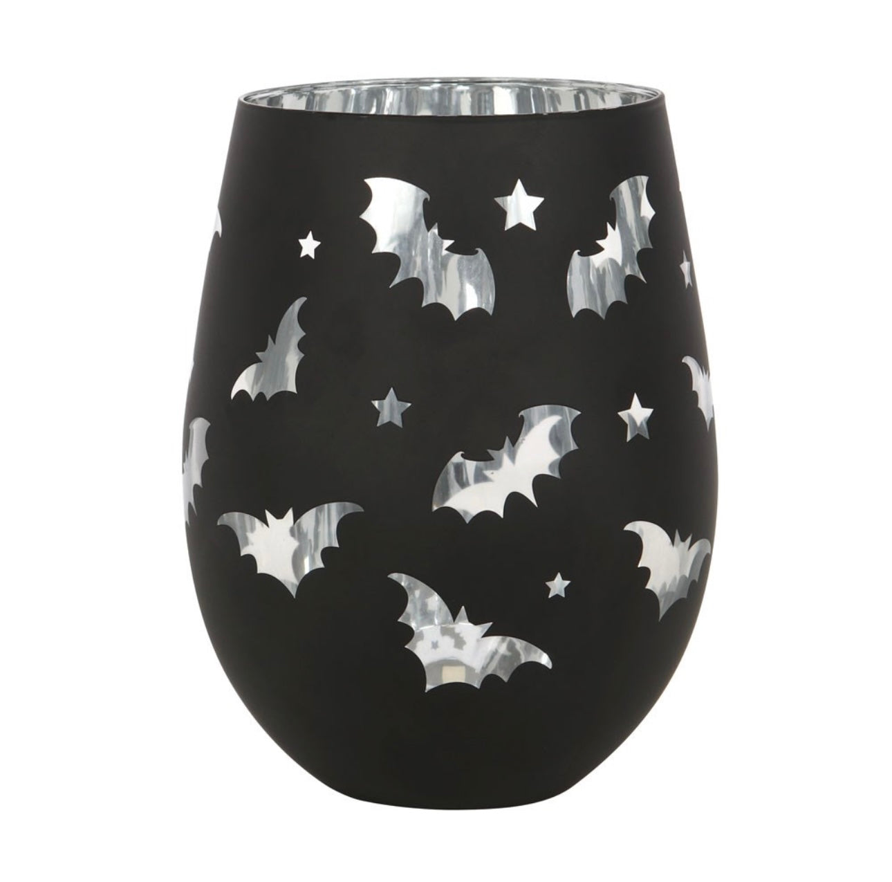 Bat Stemless Wine Glass/Tumbler Halloween