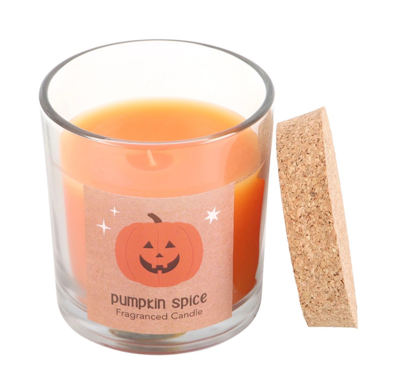 PEEKABOO PUMPKIN SPICE CANDLE SPOOKY HALLOWEEN DECOR