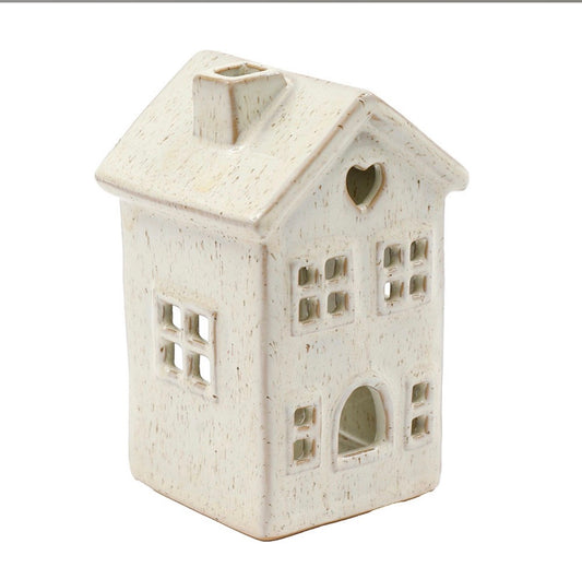 14CM HOUSE TEALIGHT HOLDER