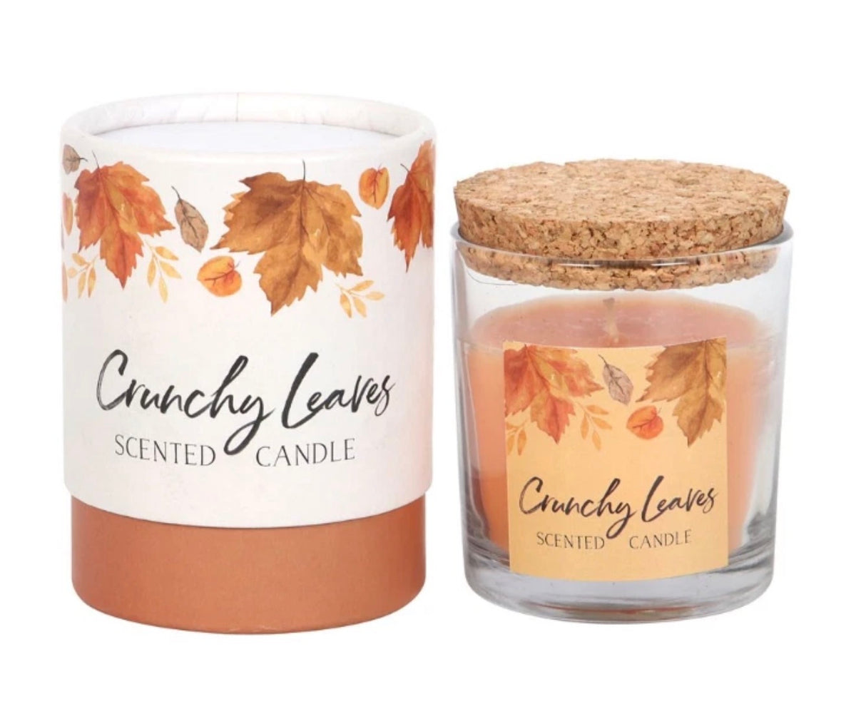 Autumn Crunchy Leaves Scented Candle