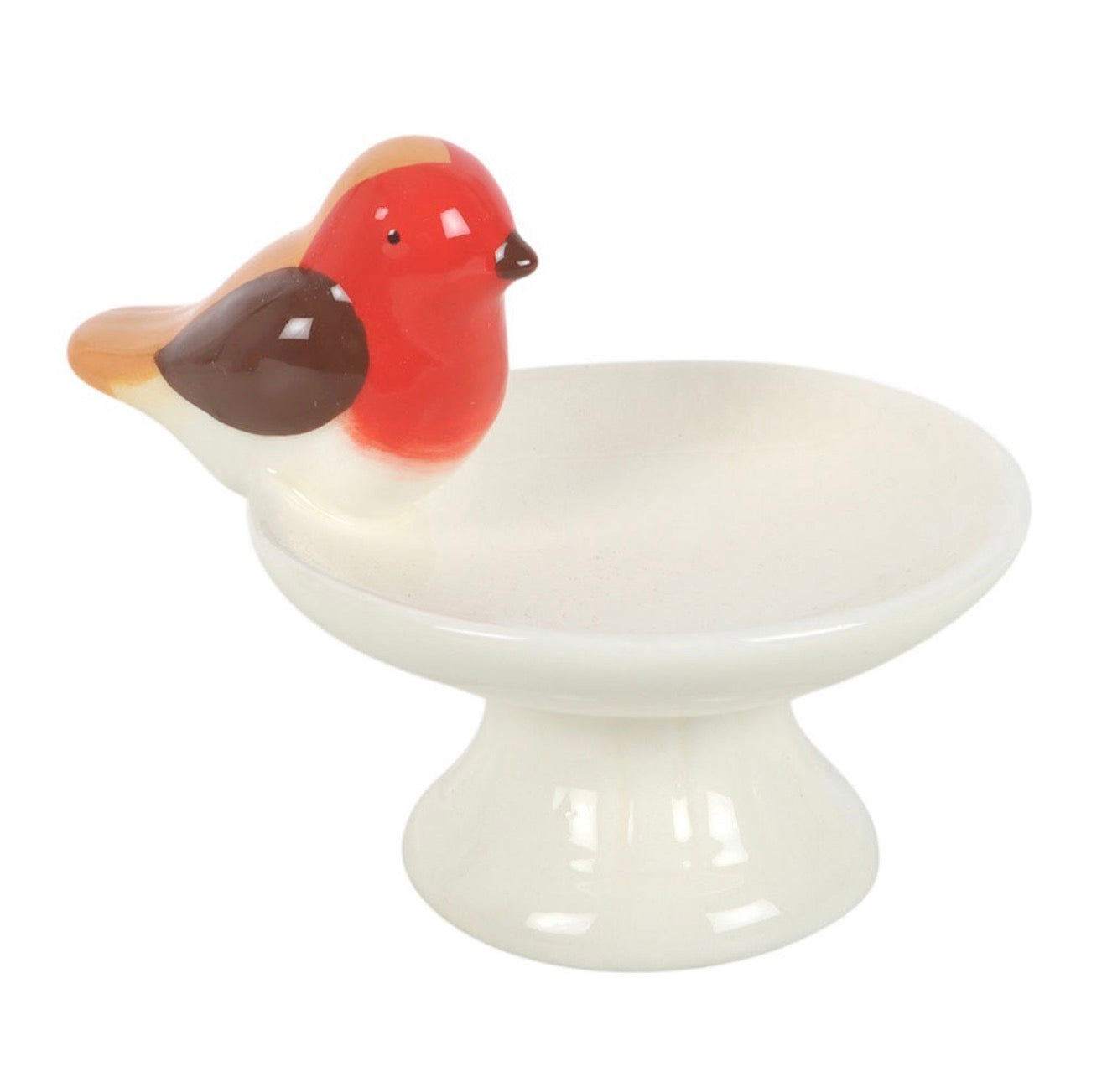 ROBIN BIRD BATH TRINKET DISH