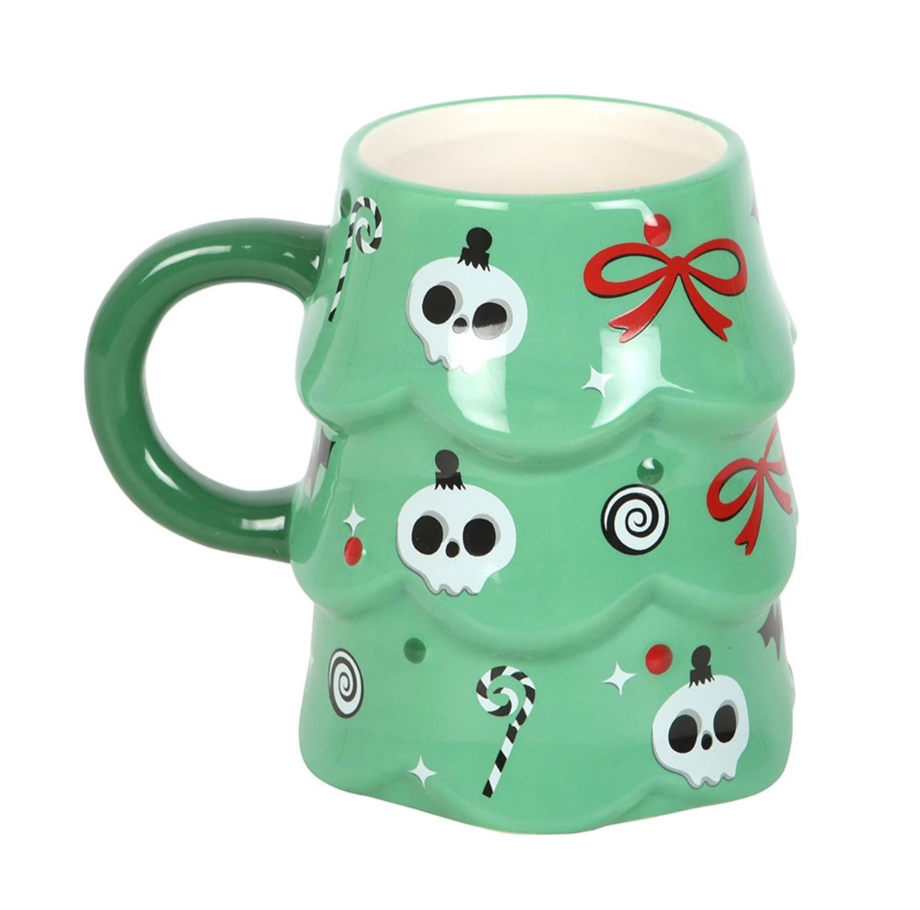 CREEPY CHRISTMAS TREE MUG