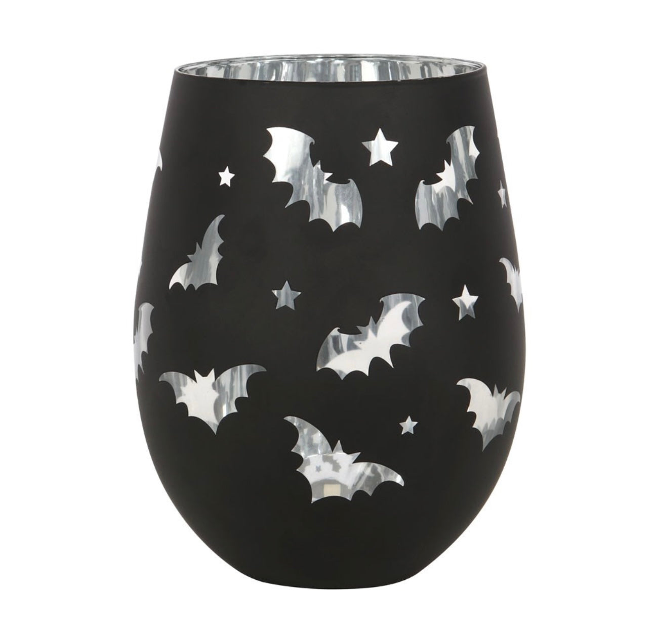 Bat Stemless Wine Glass/Tumbler Halloween