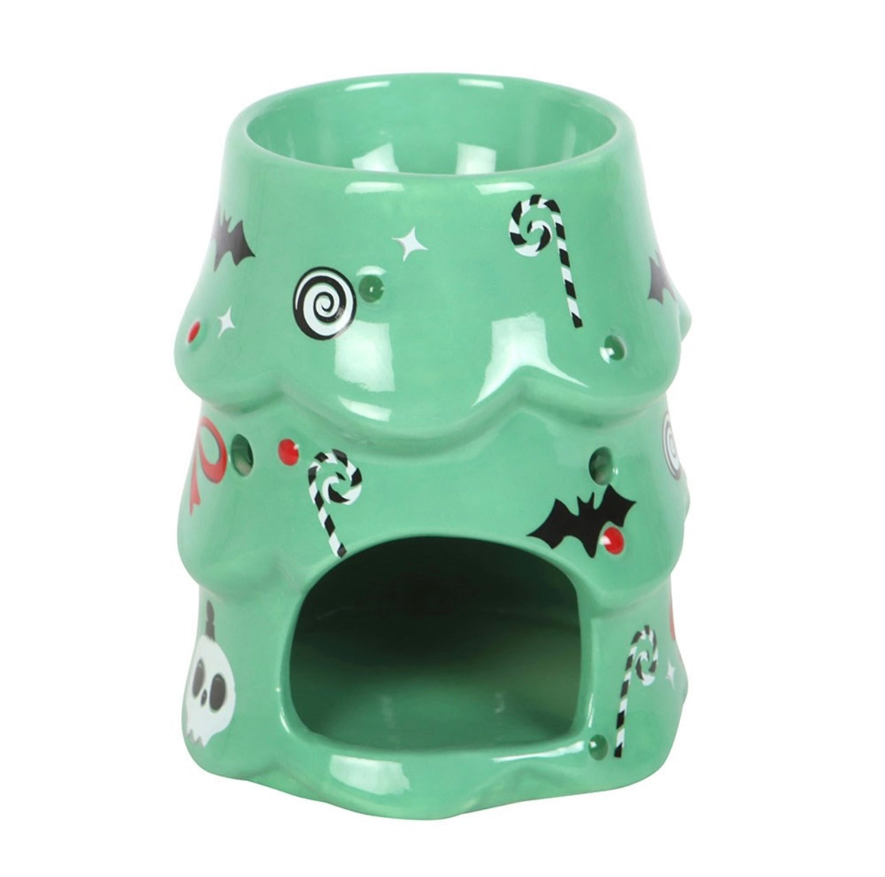 CREEPY CHRISTMAS TREE OIL BURNER AND WAX WARMER