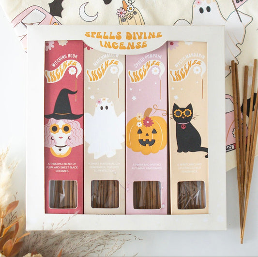 SPELLS DIVINE HALLOWEEN INCENSE STICK GIFT SET