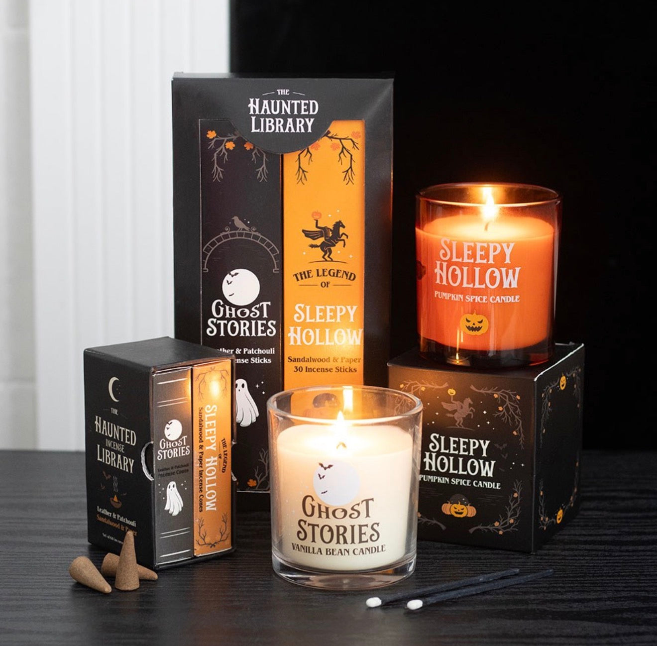 SET OF 2 HAUNTED LIBRARY INCENSE STICK PACKS