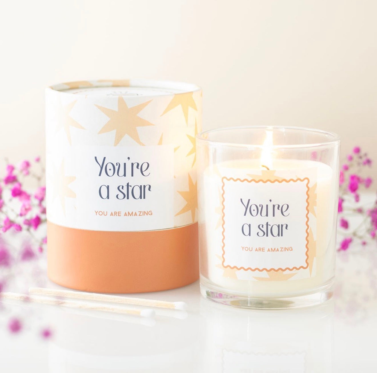 YOU'RE A STAR SALTED CARAMEL CANDLE