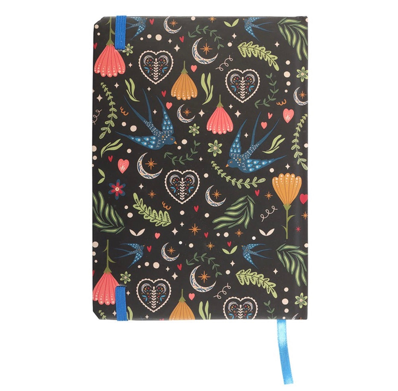MIDNIGHT BLOOM PRINT A5 NOTEBOOK