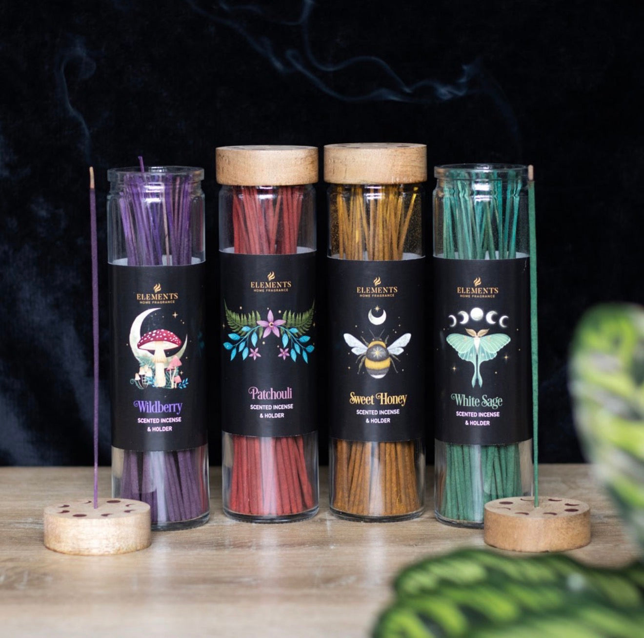SET OF 4 DARK FOREST INCENSE STICKS