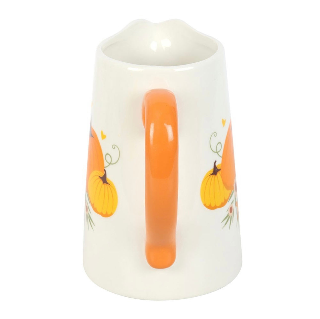 AUTUMN PUMPKIN CERAMIC FLOWER JUG