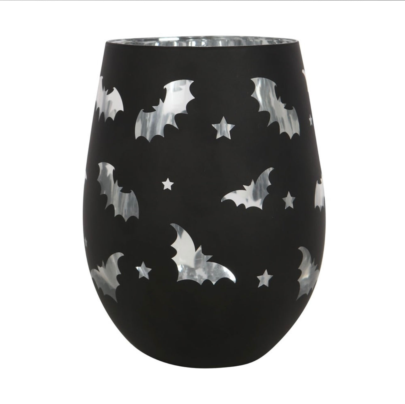 Bat Stemless Wine Glass/Tumbler Halloween