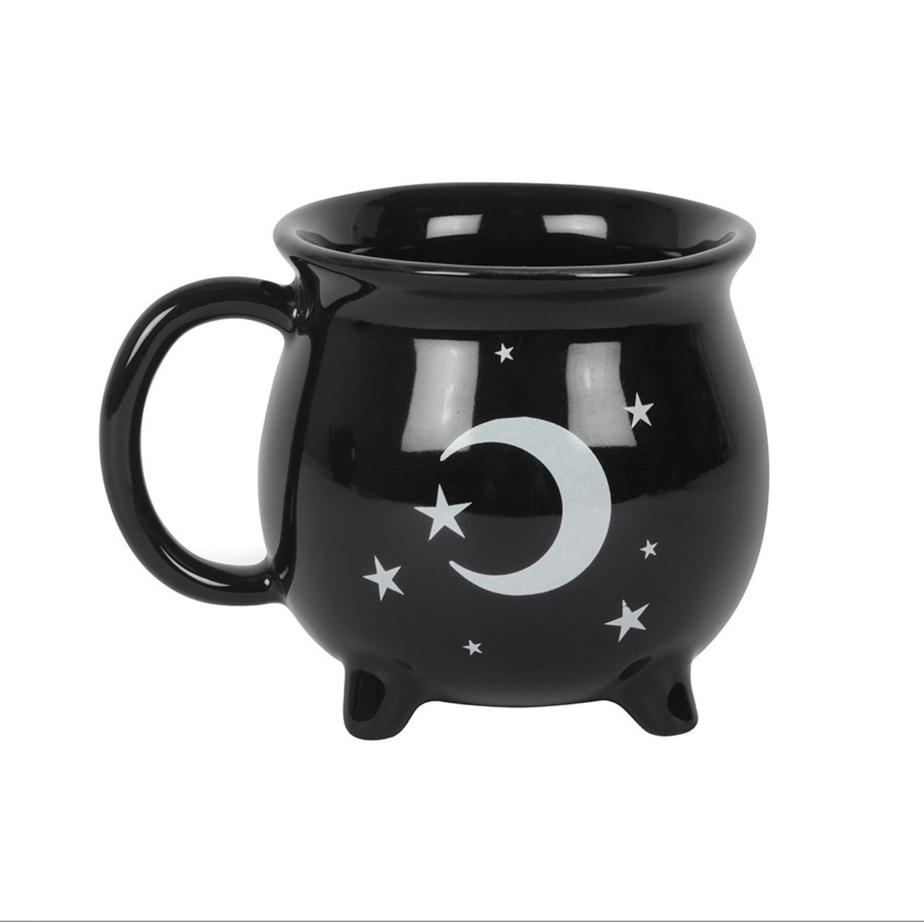 WITCHES BREW CERAMIC CAULDRON TEA SET