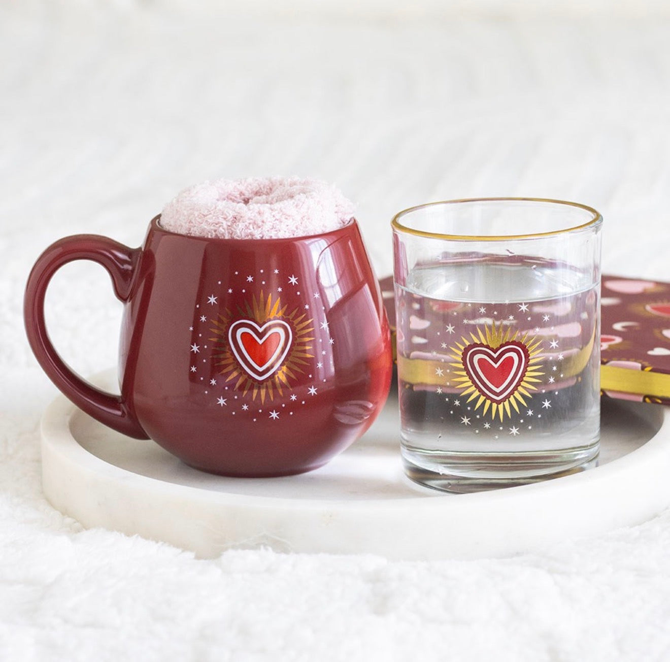 SACRED HEART DRINKING GLASS