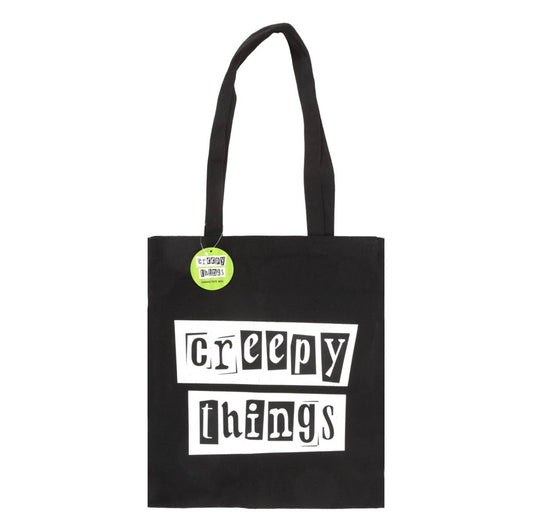 Creepy Things Polycotton Tote Bag Tick Or Treat