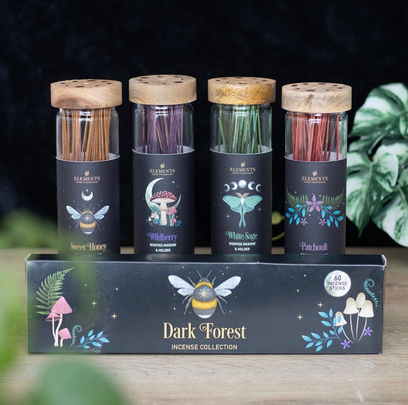 SET OF 3 DARK FOREST INCENSE STICK PACKS