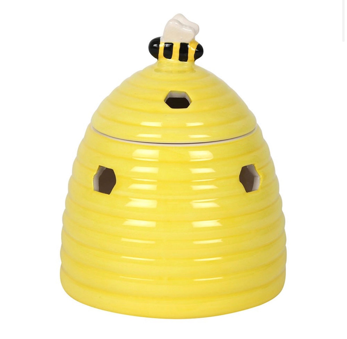 YELLOW BEEHIVE OIL BURNER