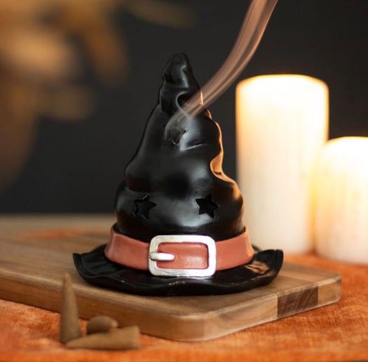 WITCH HAT INCENSE CONE BURNER