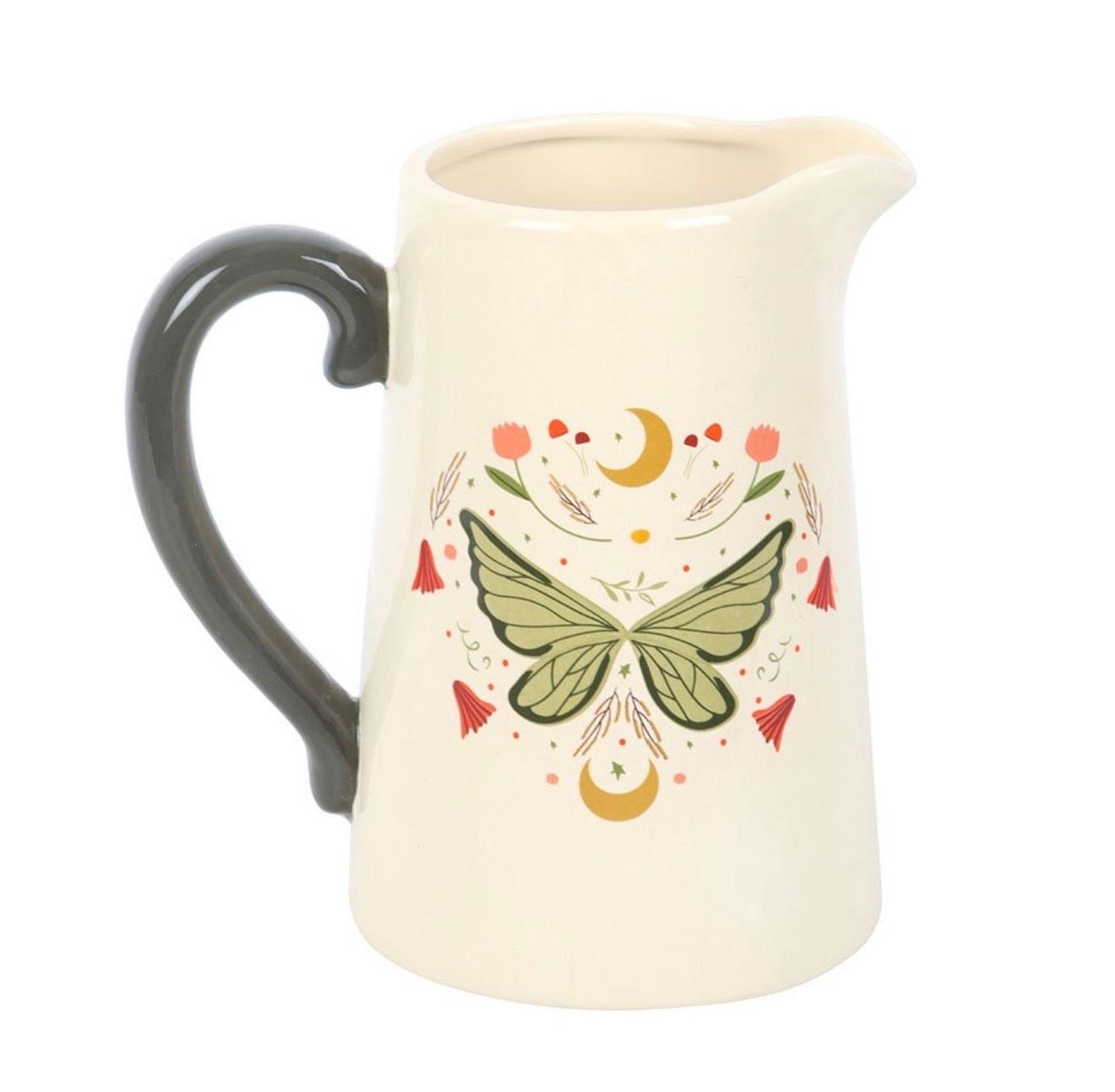 FAIRY FOLKLORE WING CERAMIC FLOWER JUG