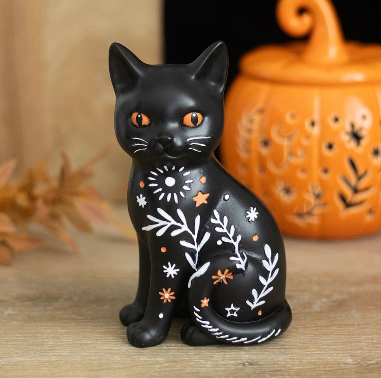FRIGHTFUL FOLK BLACK CAT ORNAMENT