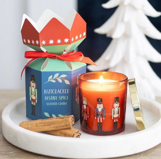 NUTCRACKER FESTIVE SPICE CANDLE