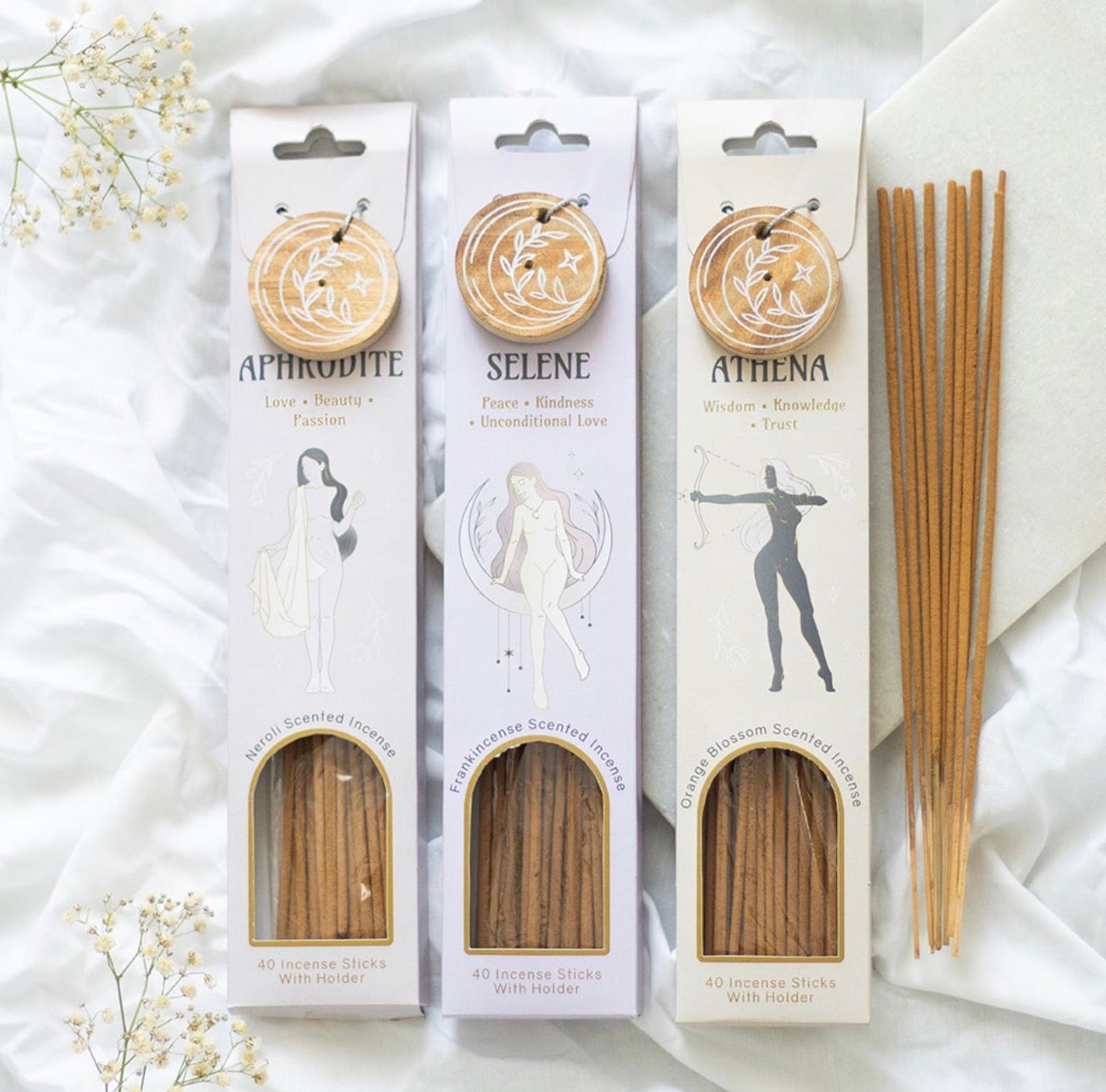 3 x GODDESS ENERGY INCENSE GIFT SETS