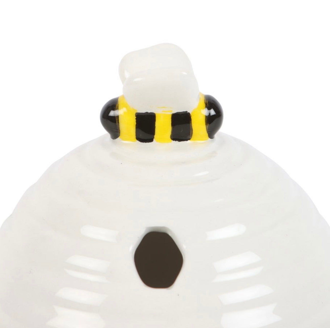 WHITE BEEHIVE INCENSE CONE HOLDER