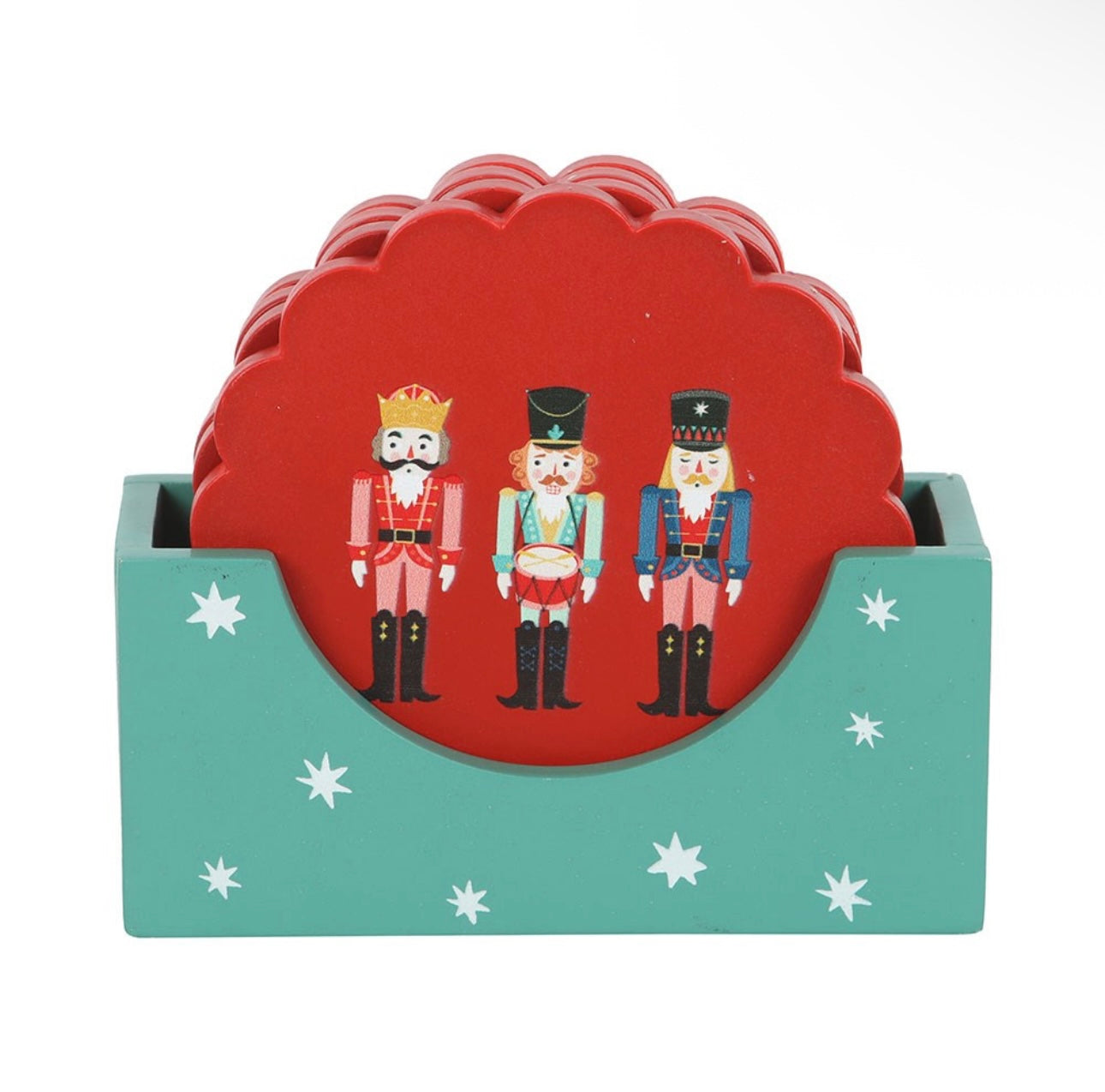 NUTCRACKER COASTER SET