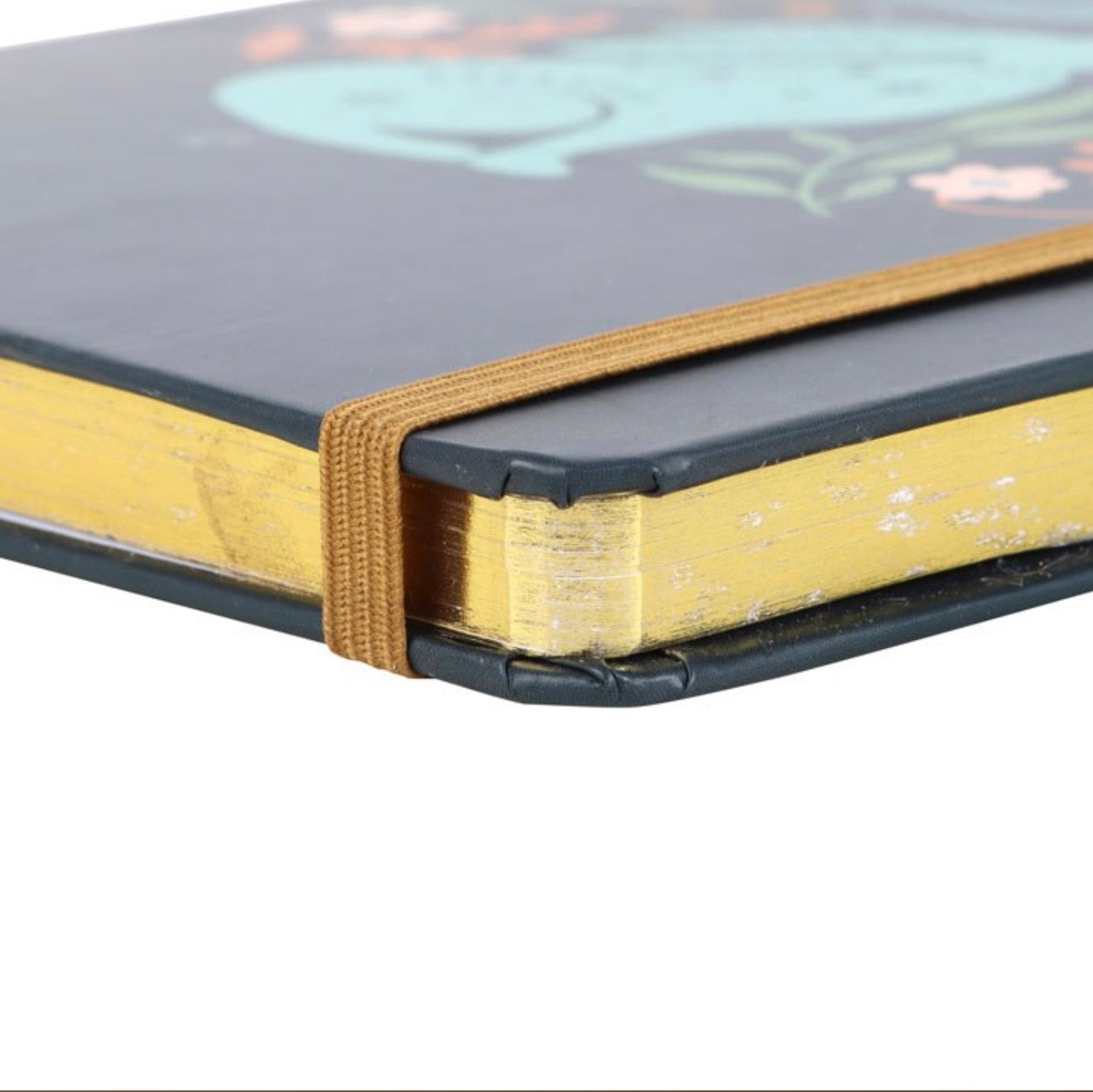 MIDNIGHT HARE MMOON GAZING HARE A5 LINED NOTEBOOK