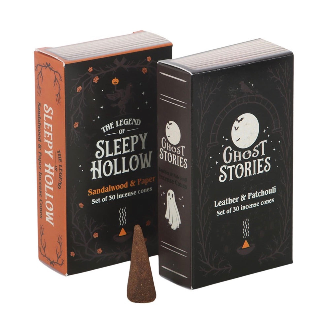 SET OF 2 HAUNTED LIBRARY INCENSE CONE PACKS