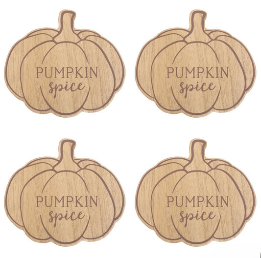 PUMPKIN SPICE COASTER SET