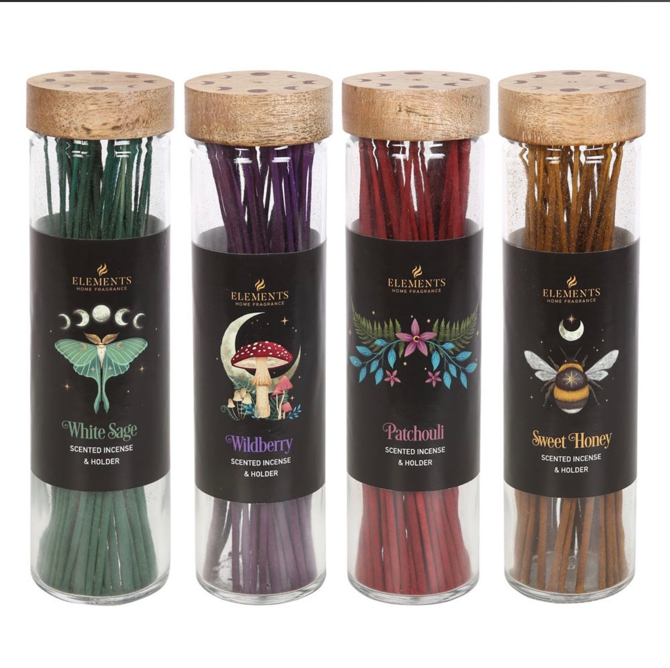 SET OF 4 DARK FOREST INCENSE STICKS