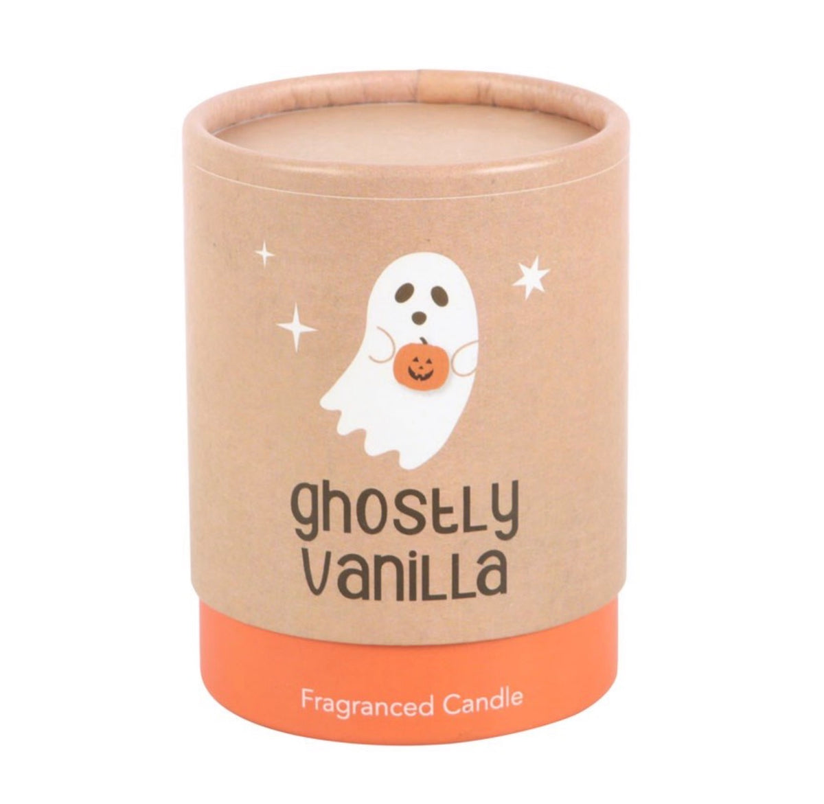 GHOSTLY VANILLA CANDLE SPOOKY HALLOWEEN