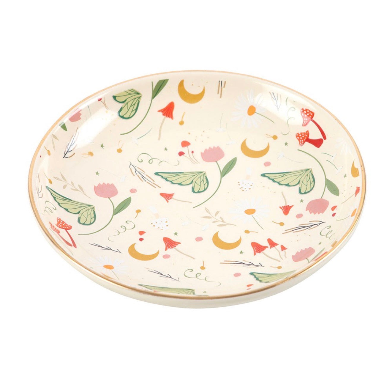 FAIRY FOLKLORE PRINT TRINKET DISH