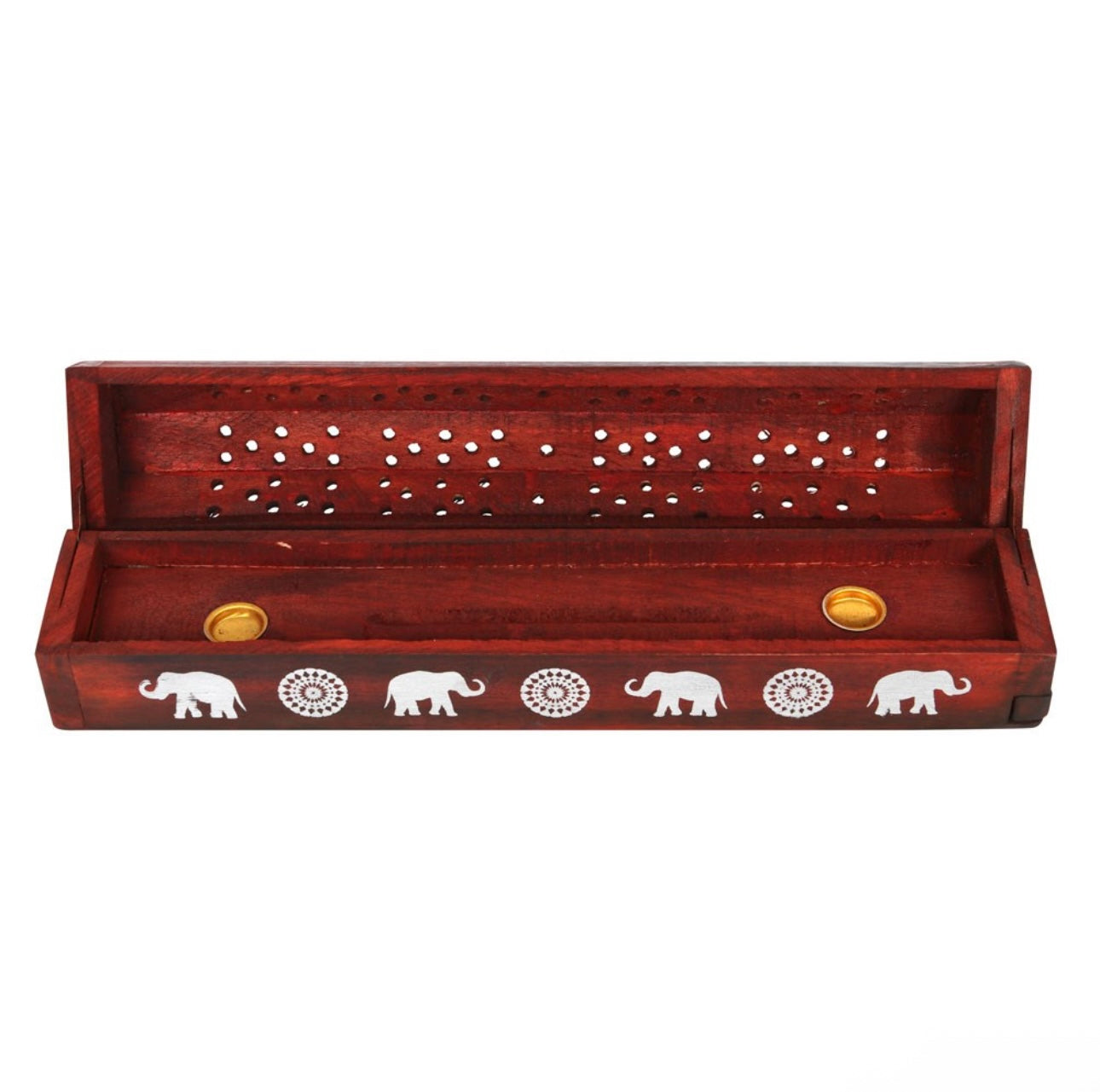 ELEPHANT WOODEN ROSEWOOD INCENSE BOX SET