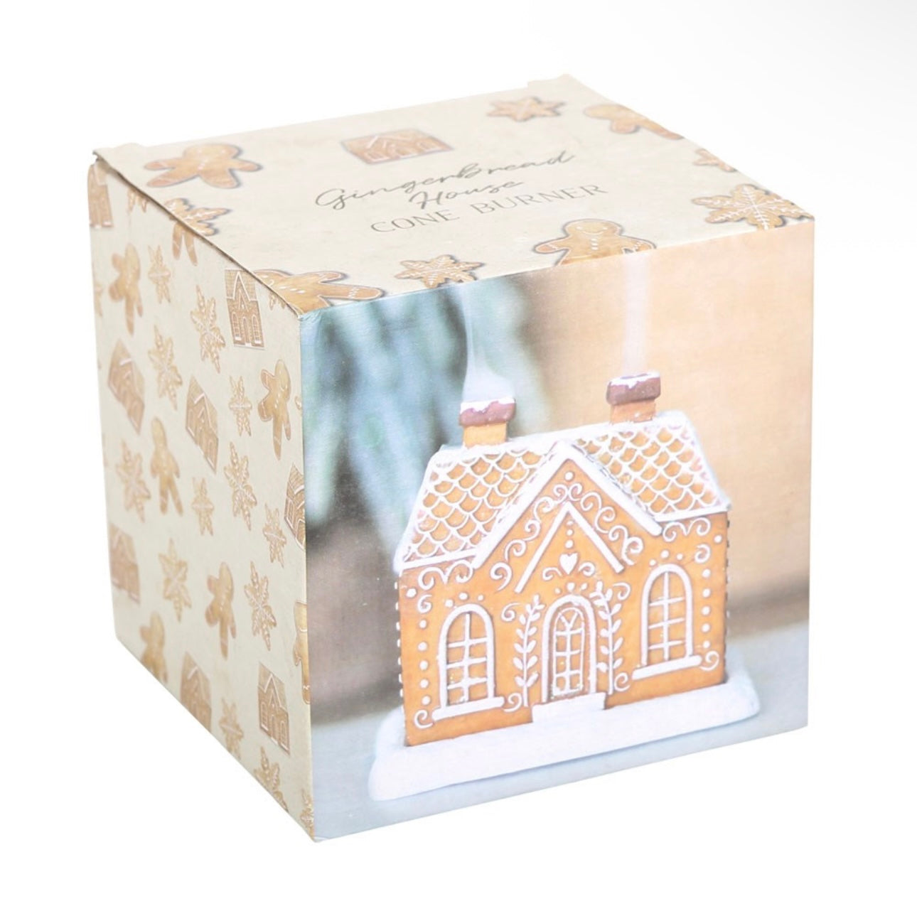 GINGERBREAD HOUSE INCENSE CONE BURNER