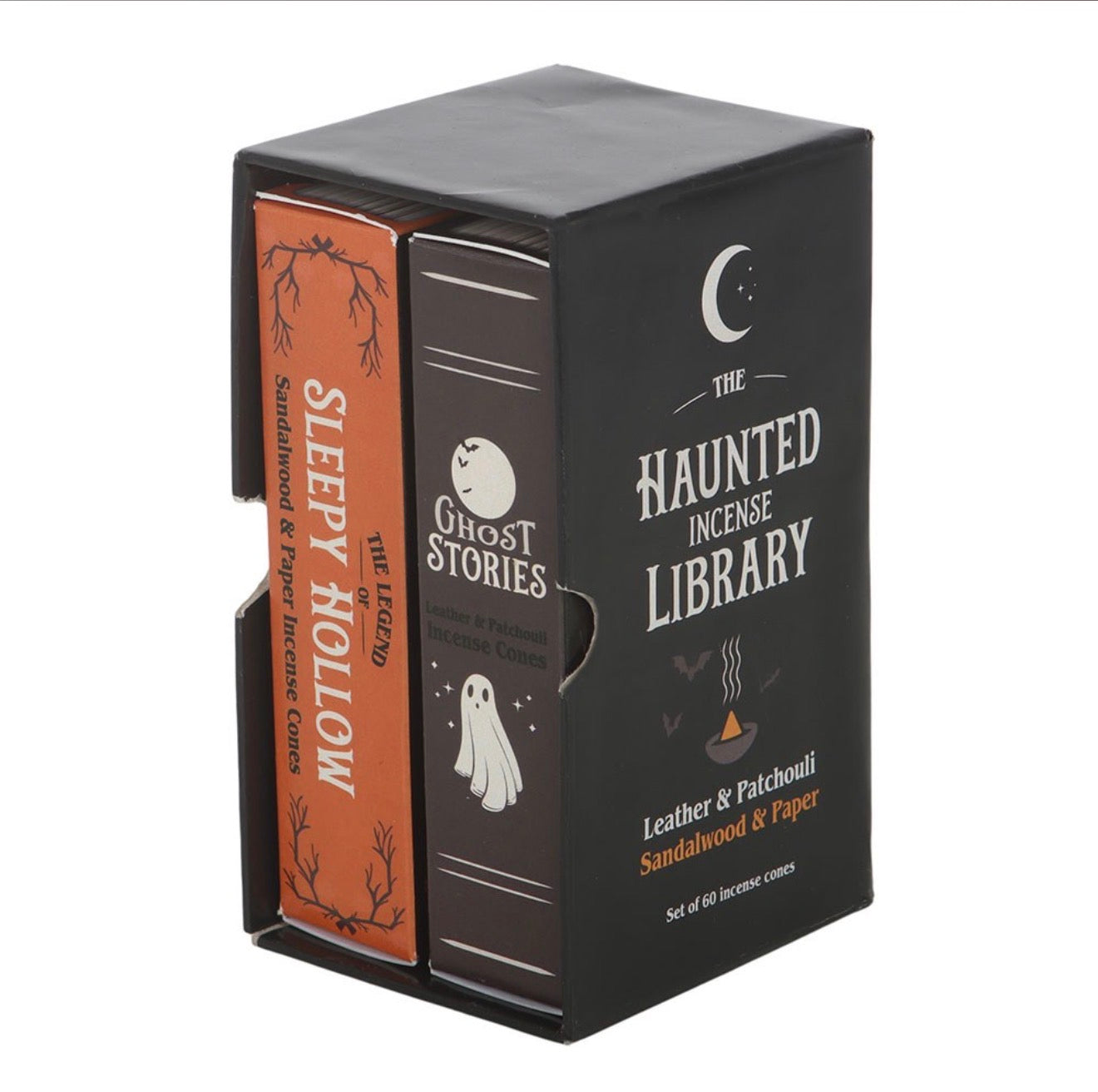 SET OF 2 HAUNTED LIBRARY INCENSE CONE PACKS