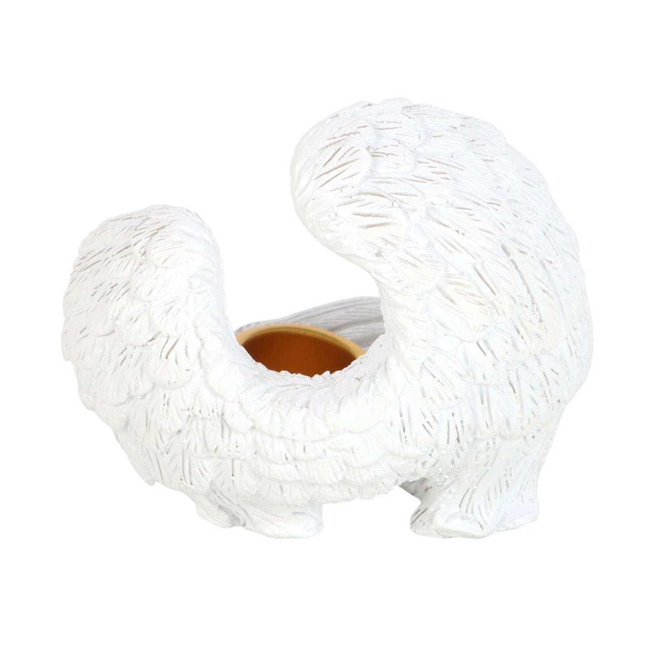 ANGEL WING RESIN INCENSE CONE BURNER